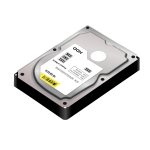 HDD hard disk vector image