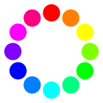 12 color circles