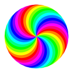 36 circle swirl 12 color