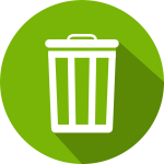 Recycle bin icon