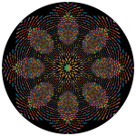 Prismatic Geometric Mandala