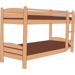 Twin bunk beds