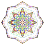 Prismatic Geometric Mandala 2 No Background