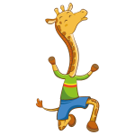 Cartoon Giraffe