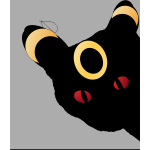 Umbreon vector image