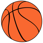 Basketball vector symbol