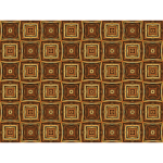 Background pattern with brown squares