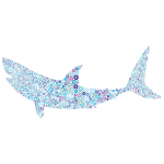 Shark in bubbles