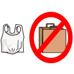 ''No paper bags'' allowed