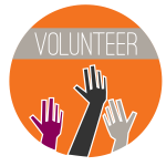 Volunteering Round Logo