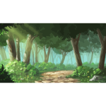 Green Forest Illustration