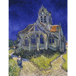 Vincent Van Gogh The Church In Auvers Sur Oise View From The Chevet