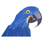 Low Poly Macaw By Emmie Norfolk