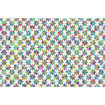 Prismatic Geometric Stars Background 2 No BG