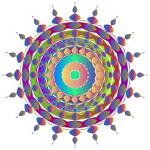 Prismatic Abstract Mandala