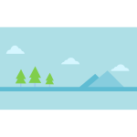 Simple nature banner