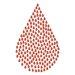 Blood Drop Fractal Type II No BG