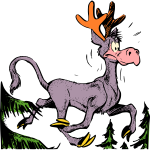 Cartoon Moose