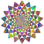 Elaborate Line Art Vortex Polyprismatic