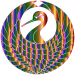 Abstract Bird Design Chromatic