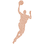 Basketball Man Silhouette