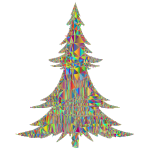 Abstract Christmas Tree Mesh Polyprismatic