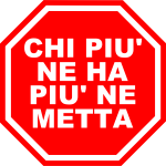 stop sign