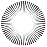 Dotted sun beams explosion