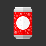 Soda can mockup