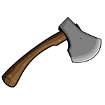 Axe wooden handle