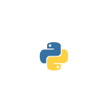 Python language logo