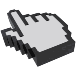 3D hand cursor