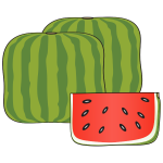 watermellon cube