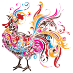 Abstract Rooster