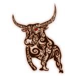 Abstract Bull