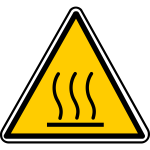 Hot surface danger