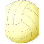 Volleyball ball vector illustration