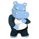 Anthropomorphic Hippo