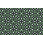 Green circles on a wallpaper