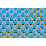 Background pattern, blue-colored