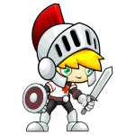 Blonde Knight Kid