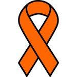 Orange ribbon