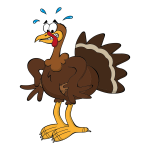 Cartoon turkey