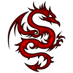 Crimson Tribal Dragon 56