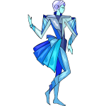 Winter dancer vector image