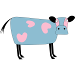 Blue cow