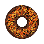 Halloween donut