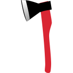 Vector graphics of fire axe