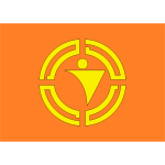 Flag of Uoshima, Ehime