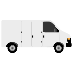 Vector illustration of generic van